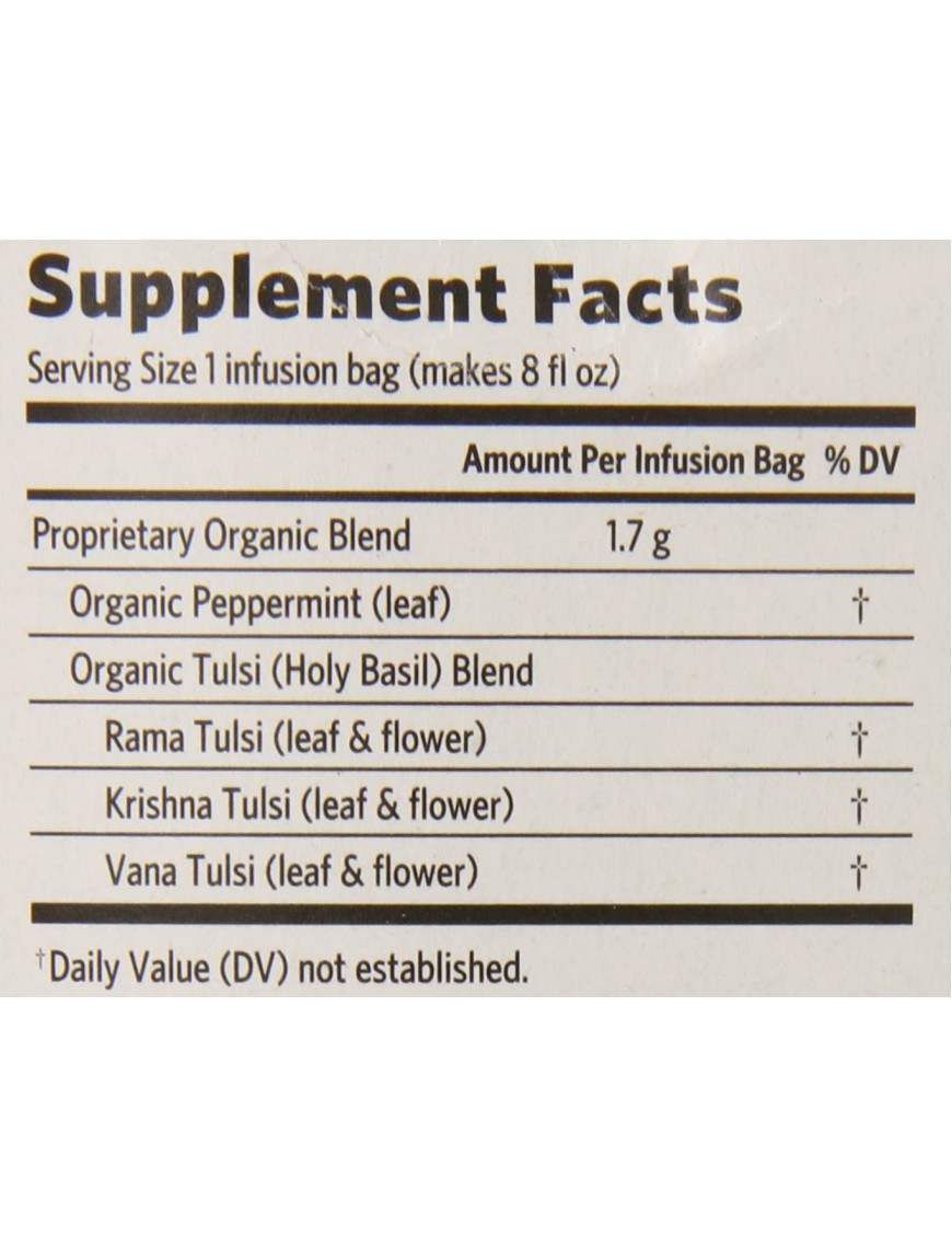 India Peppermint Tulsi Tea (6x18 CT)