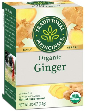 Traditional Medicinals Ginger Tea (1x16 Bag)