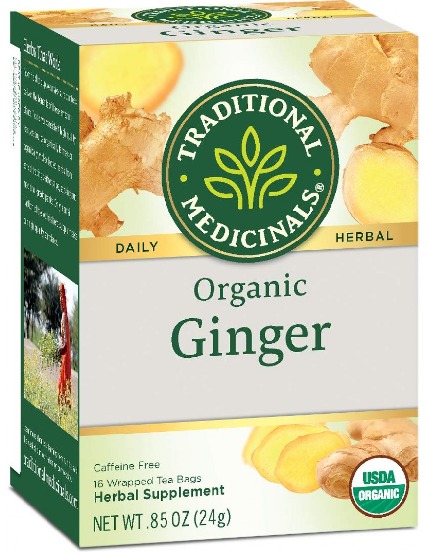 Traditional Medicinals Ginger Tea (1x16 Bag)