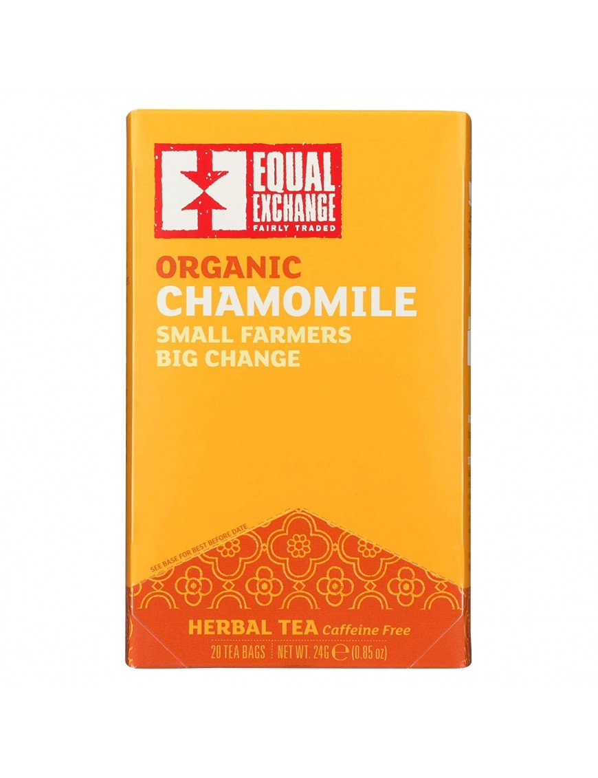 Equal Exchange Herbal Chamomile Tea (6x20 Bag)