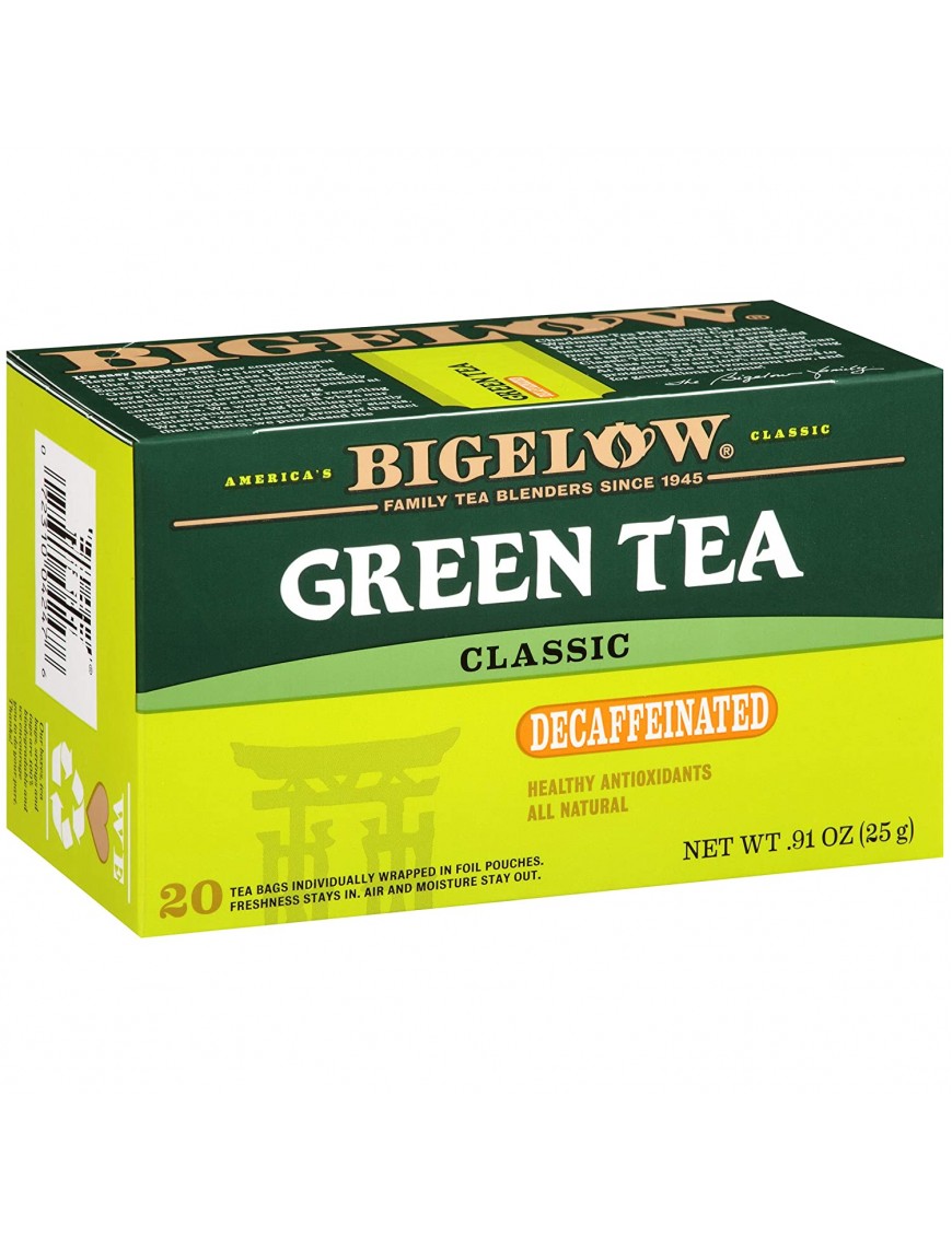 Bigelow Decaffeinated Green Tea (6x20 Bag)