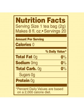 Celestial Seasonings True Blueberry Herb Tea (6x20 bag)