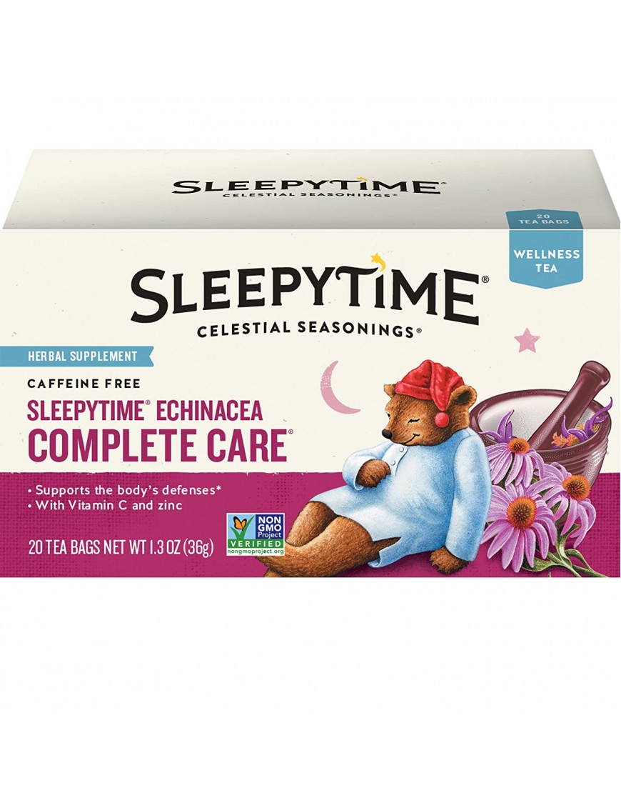 Celestial Seasonings Sleepytime Echinacea C Wellness Tea (6x20bag)