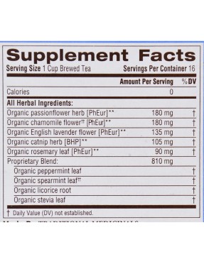Traditional Medicinals Easy Now Herb Tea (6x16 Bag)