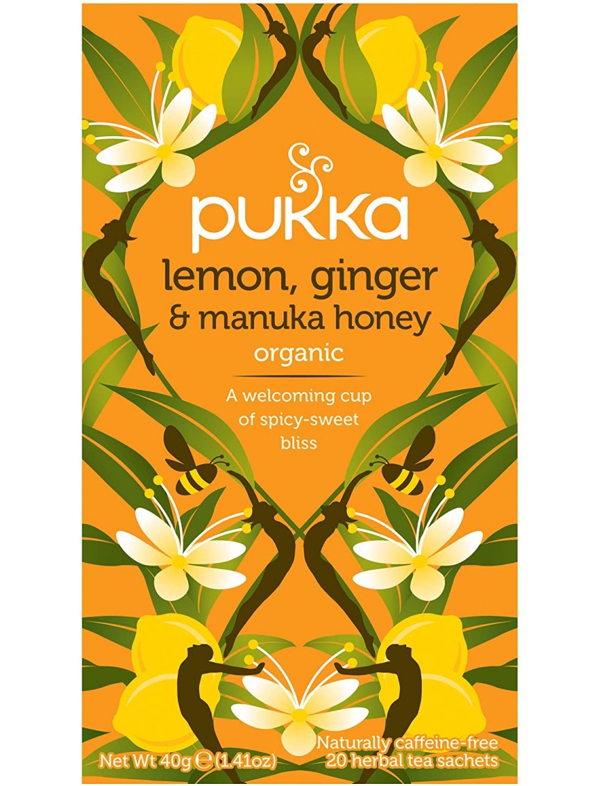Pukka Herbs Og2 Lemon Ginger Honey Tea (6x20BAG)