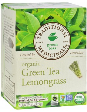 Traditional Medicinals Golden Green Herb Tea (6x16 Bag)
