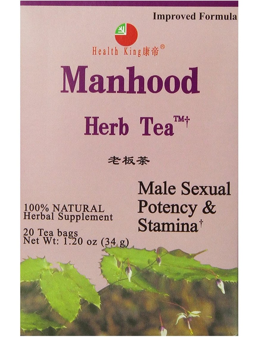 Health King Manhood Herb Tea (1x20 Tea Bags)