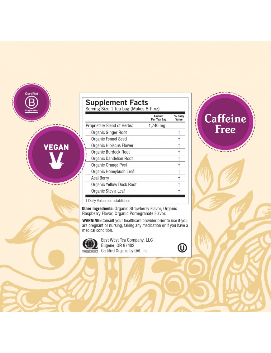 Yogi Berry Detox Tea (6x16 Bag)