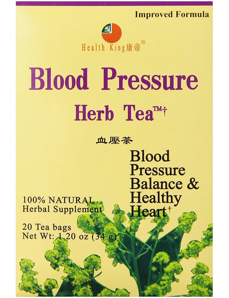 Health King Blood Pressure Herb Tea (1x20 Tea Bags)