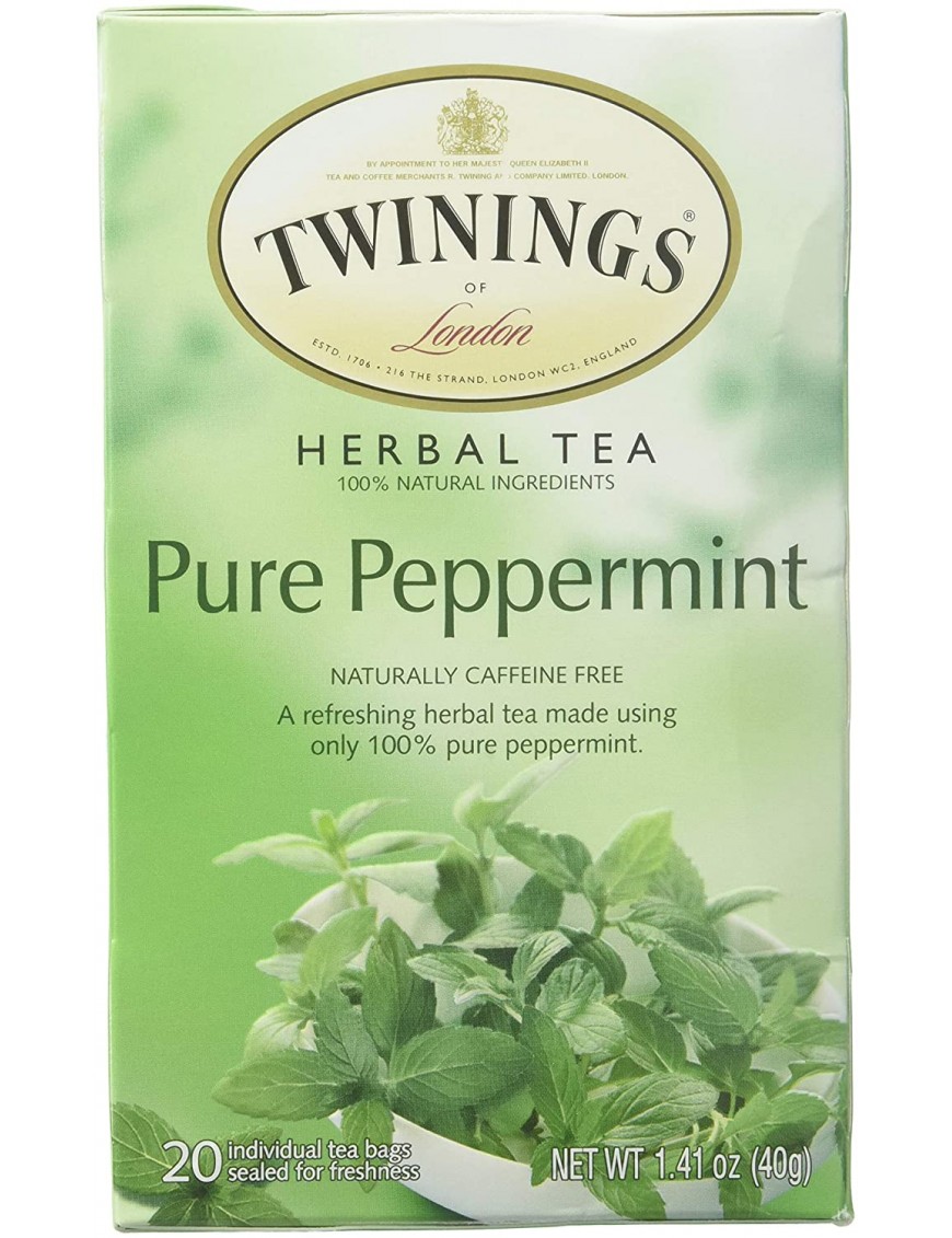 Twinings Pure Peppermint Tea (6x20 Bag)