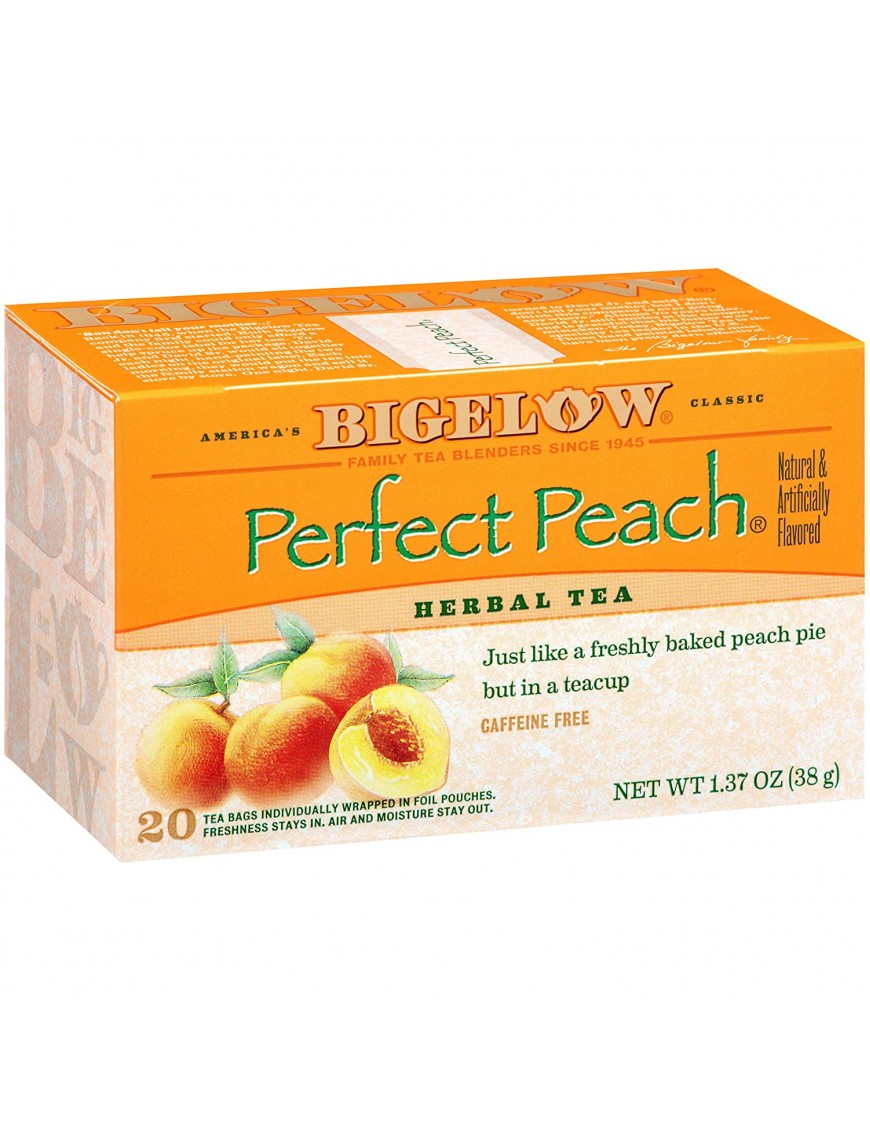 Bigelow Perfect Peach Herbal Tea (6x20 Bag )