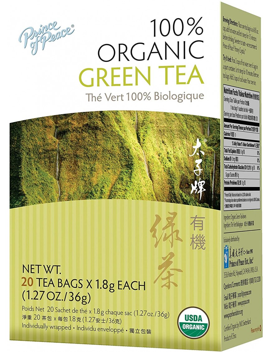 Prince Of Peace Green Tea (1x20 Bag)