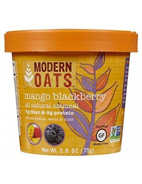 Modern Oats Mango Blackberry Oatmeal (6x2.6 OZ)
