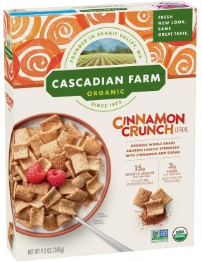 Cascadian Farm Cinn Crunch Cereal (10x9.2OZ )
