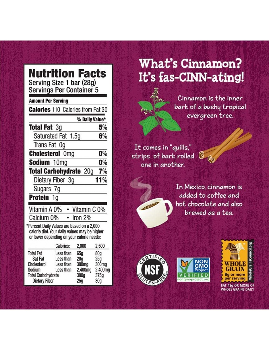Annie's Chewy Gluten Free Granola Bars Oatmeal Cookie (12x5 PK )