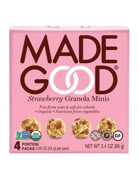 Made Good Granola Minis Strawberry (6x3.4 OZ)