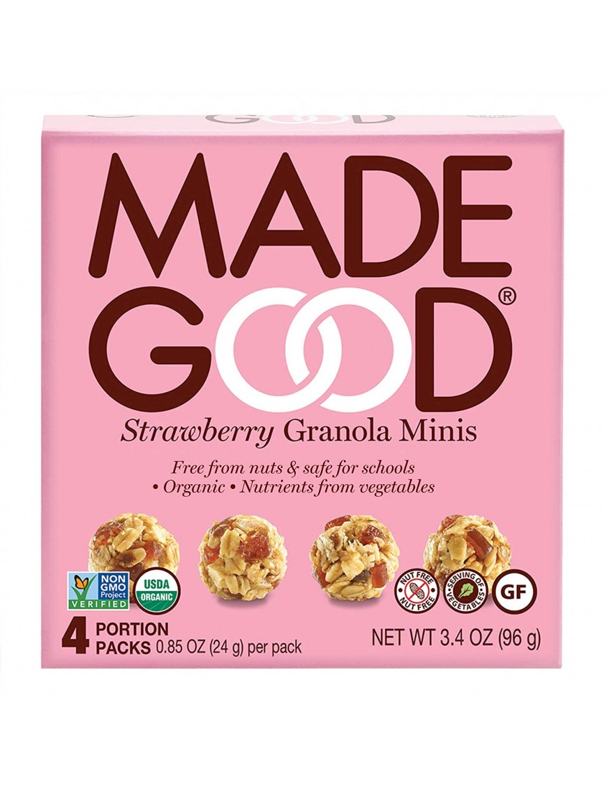 Made Good Granola Minis Strawberry (6x3.4 OZ)