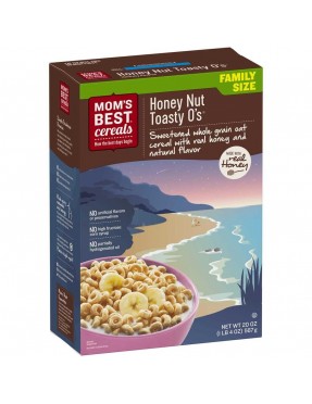 Mom's Best Naturals Honey & Nut Toasty O' Cereal (10x20 Oz)