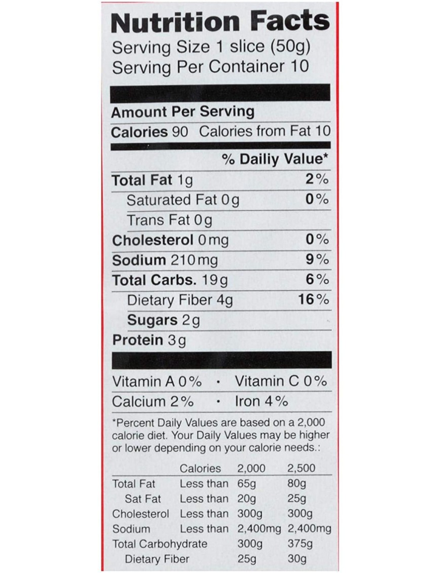 Bavarian Breads Multigrain Rye Bread (6x17.6Oz)