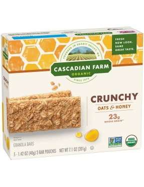 Cascadian Farm Corn Br Oat Honey (12x7.1OZ )