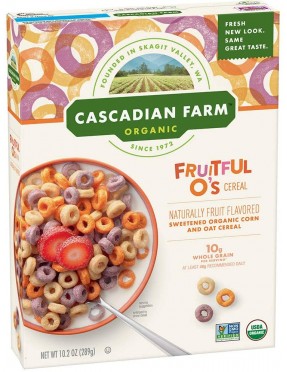Cascadian Farm Fruitful O Cereal (10x10.2OZ )