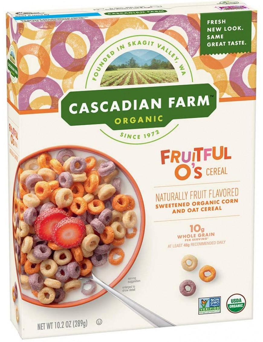 Cascadian Farm Fruitful O Cereal (10x10.2OZ )