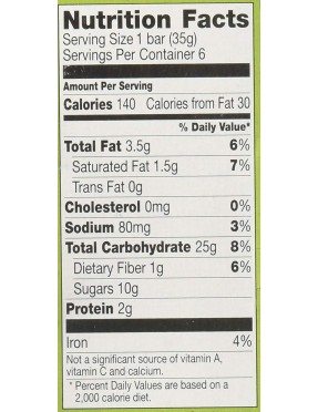 Cascadian Farms Chocolate Chip Granola Bar (12x7.4 Oz)