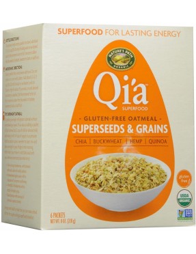 Nature's Path Organic Qi'a Oatmeal Superseeds & Grains (6x8 OZ)
