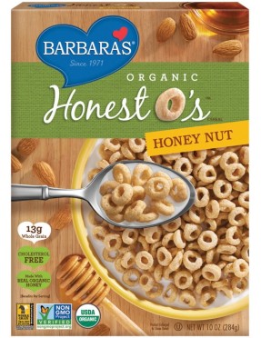 Barbara's Bakery Honest O's Honeynut (6x10OZ )