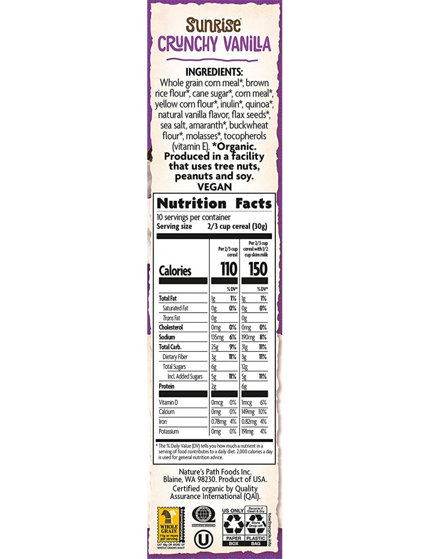 Nature's Path Crunch Van Sun Crl (12x10.6OZ )
