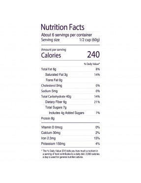Seven Sundays Muesli - Blueberry Chia Buckwheat (6X12 OZ)