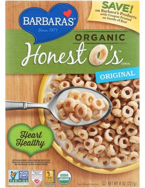 Barbara's Bakery Honest O's Original (6x8OZ )