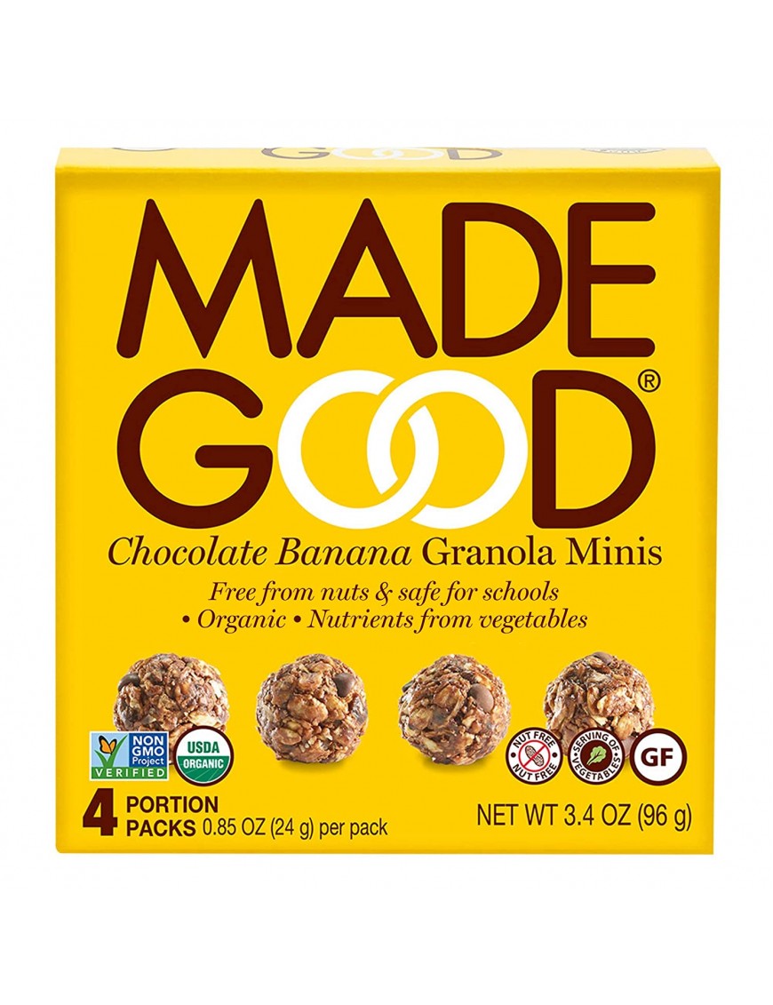Made Good Granola Minis Chocolate Banana (6x3.4 OZ)