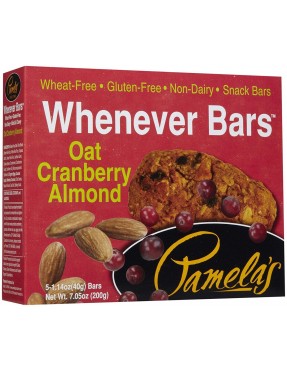 Pamela's Oat Cranberry Almond Bars (6x5 CT)