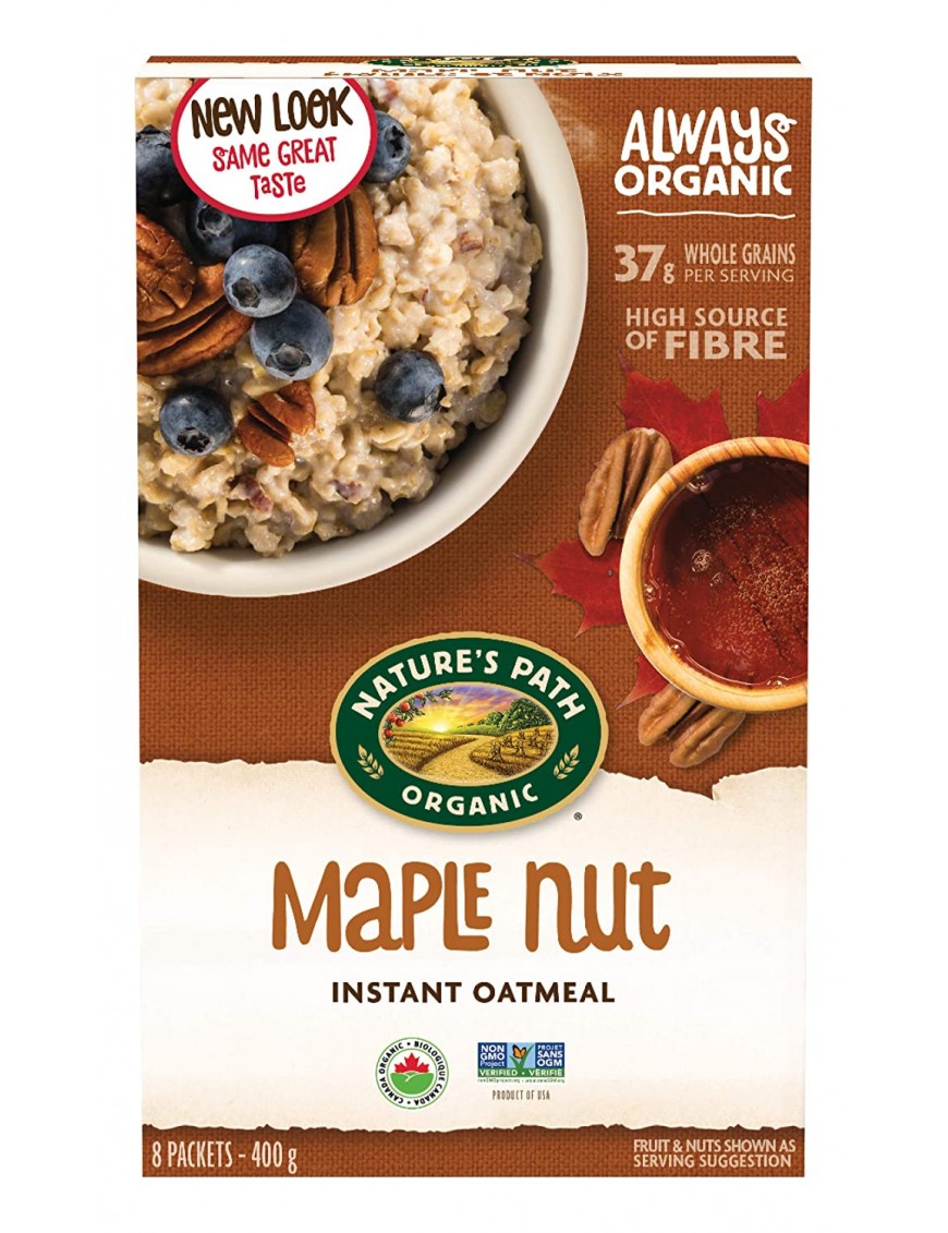 Nature's Path Maple Nut Oatmeal Pouch (6x8x1.75Oz)