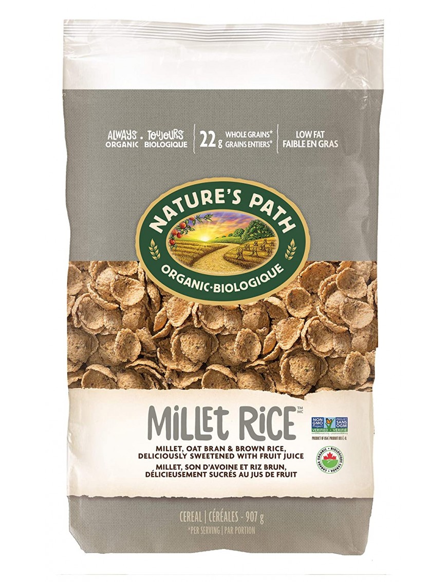 Nature's Path Millet Rice Flake Cereal (6x32 Oz)