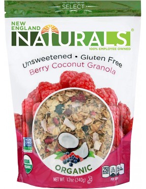 New England Naturals Berry Coconut Granola Uns (6x12OZ )