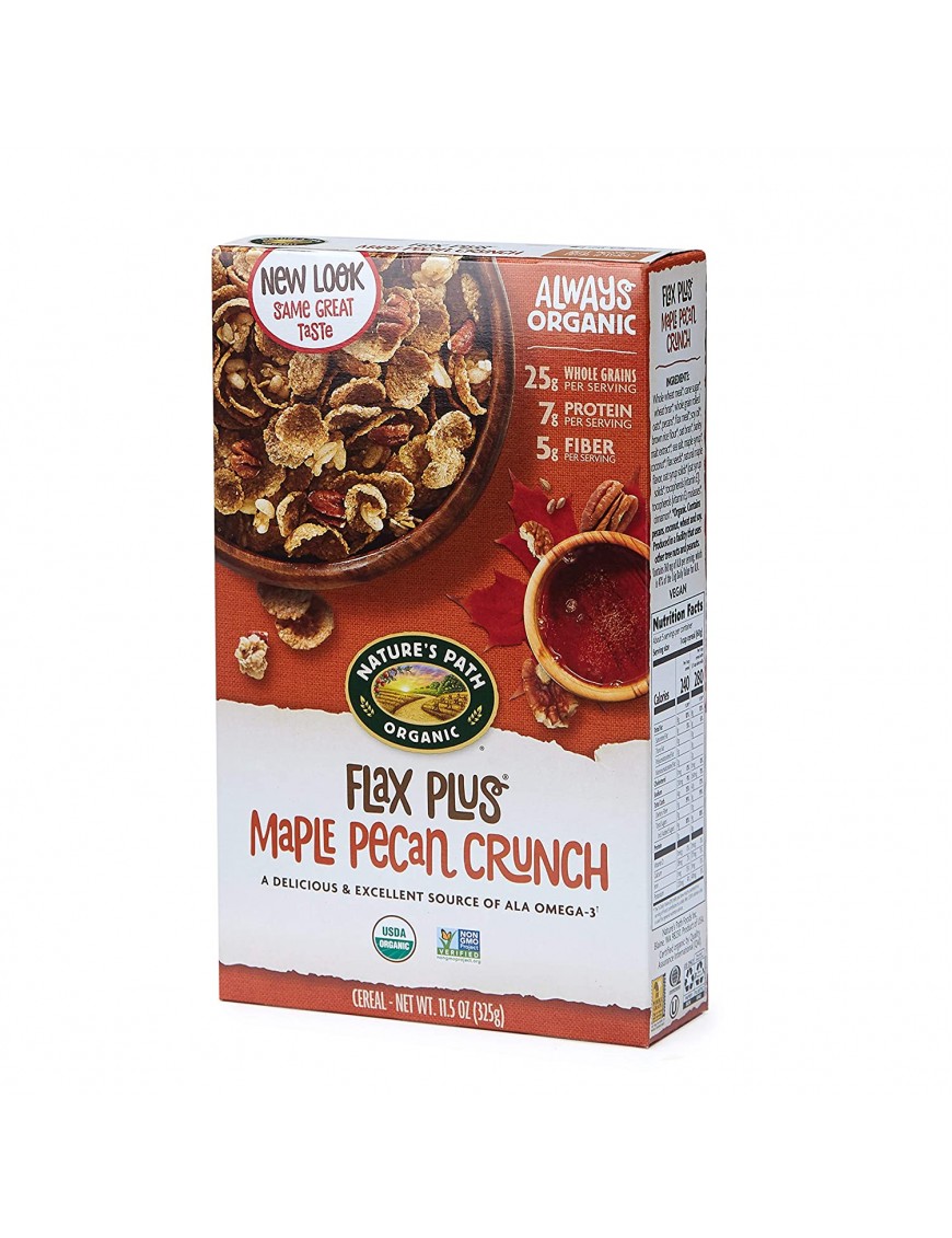 Nature's Path Maple Pecan Flax Plus (12x11.7 Oz)