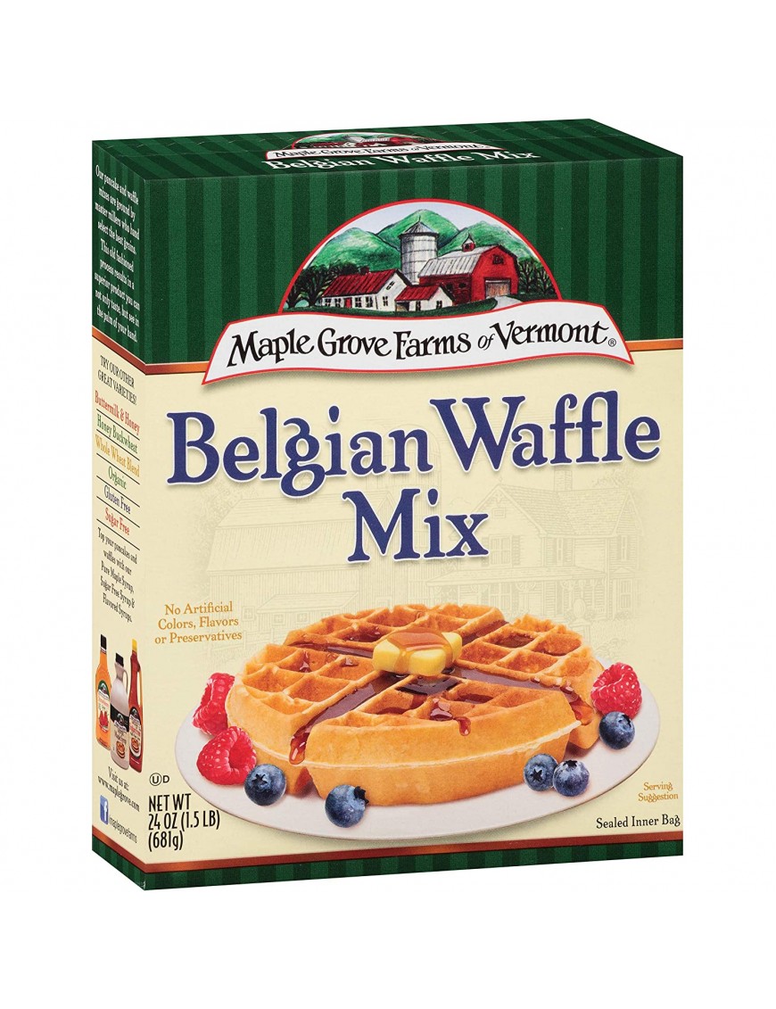 Maple Grove Belgian Waffle Mix (6x24 Oz)