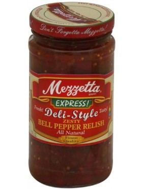Mezzetta Express Deli-Style Zesty Bell Pepper Relish (6x12Oz)