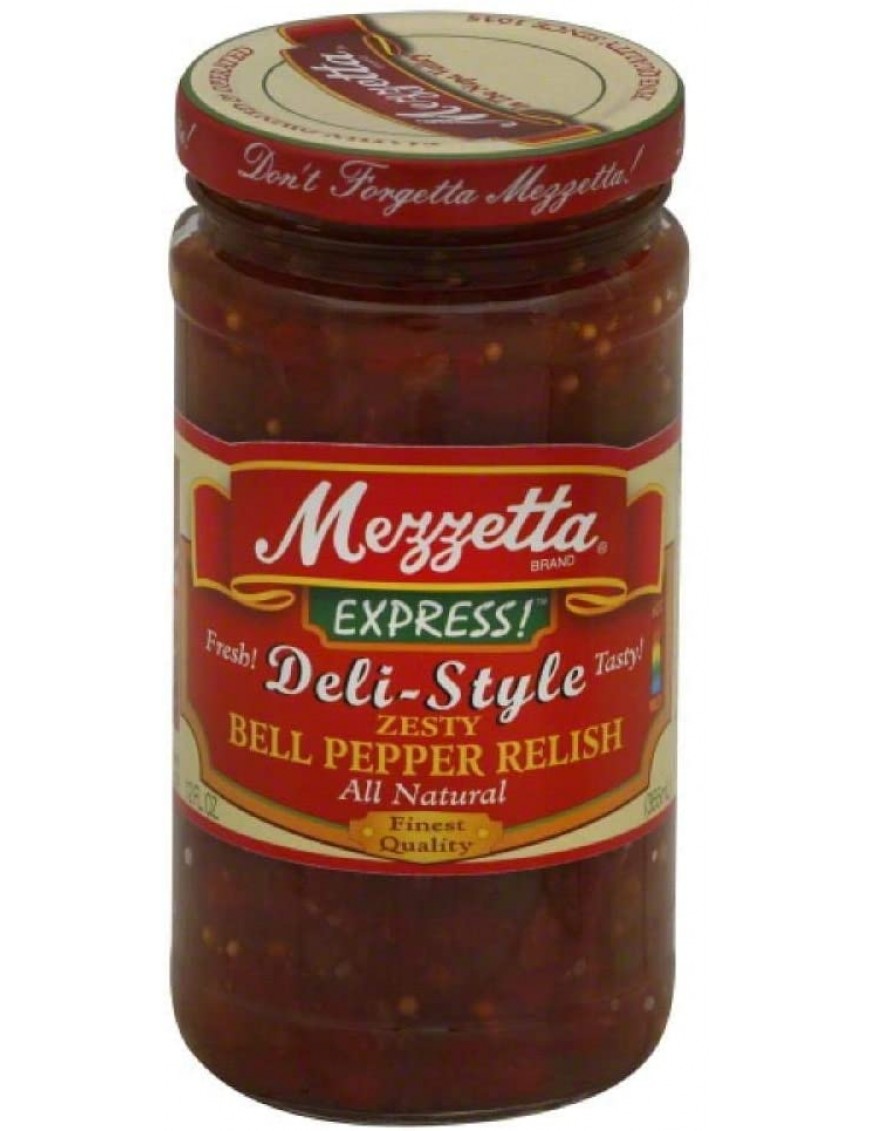 Mezzetta Express Deli-Style Zesty Bell Pepper Relish (6x12Oz)