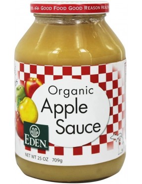 Eden Foods Applesauce (12x25 Oz)