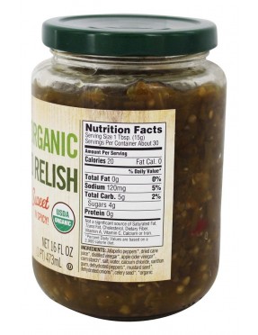 Woodstock Organic Relish Jalapeno (6x16 OZ)
