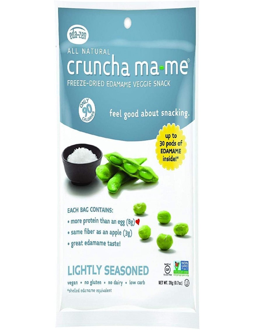Cruncha Ma-Me Edamame Light Slt (8x0.7OZ )