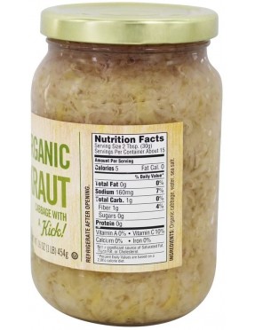 Woodstock Sauerkraut (12x16OZ )