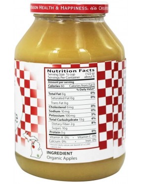 Eden Foods Applesauce (12x25 Oz)