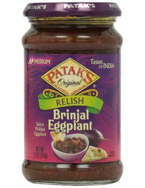 Patak's Brinjal Pickle (6x11Oz)