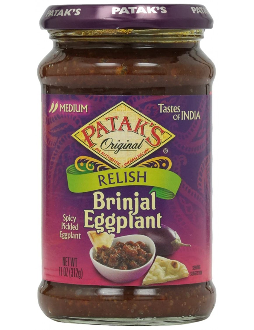 Patak's Brinjal Pickle (6x11Oz)