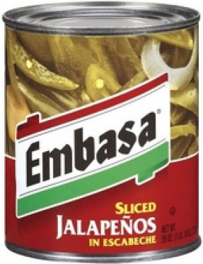 Embasa Jalapeno, Nacho Sliced (12x11 Oz)