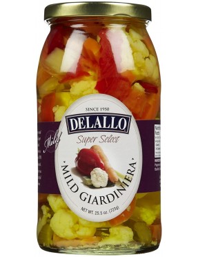 De Lallo Mild Giardinera (6x25.5 Oz)